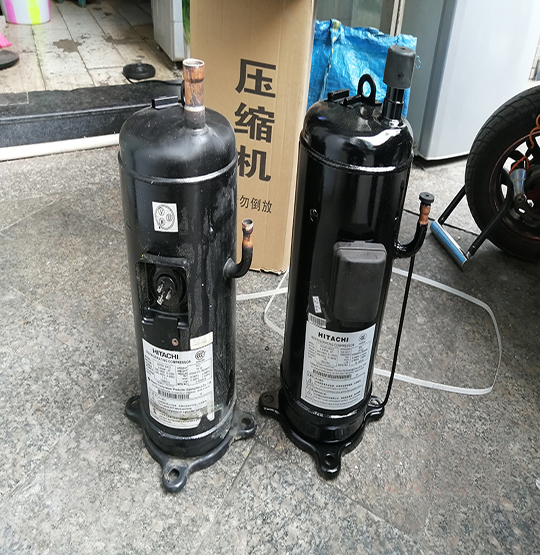 清水河中央空调压缩机的更换维修